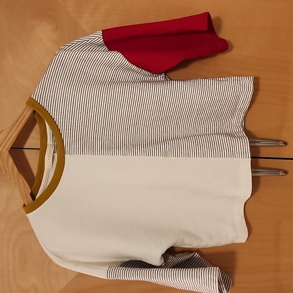 All Row French Terry Crop Top Sz Small - Picture 6 of 6